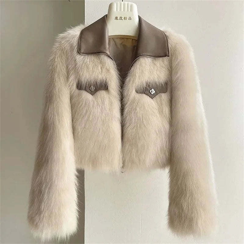 2025 New Autumn Winter Fur Coat