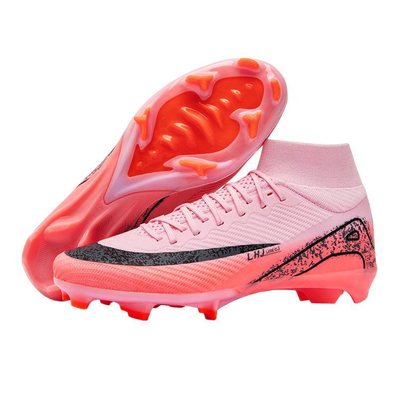 Cross-Border World Cup Football Shoes Men's High-Top Youth Students Women's Tf Broken Nails Ag Long Nails Game Training Sports Shoes