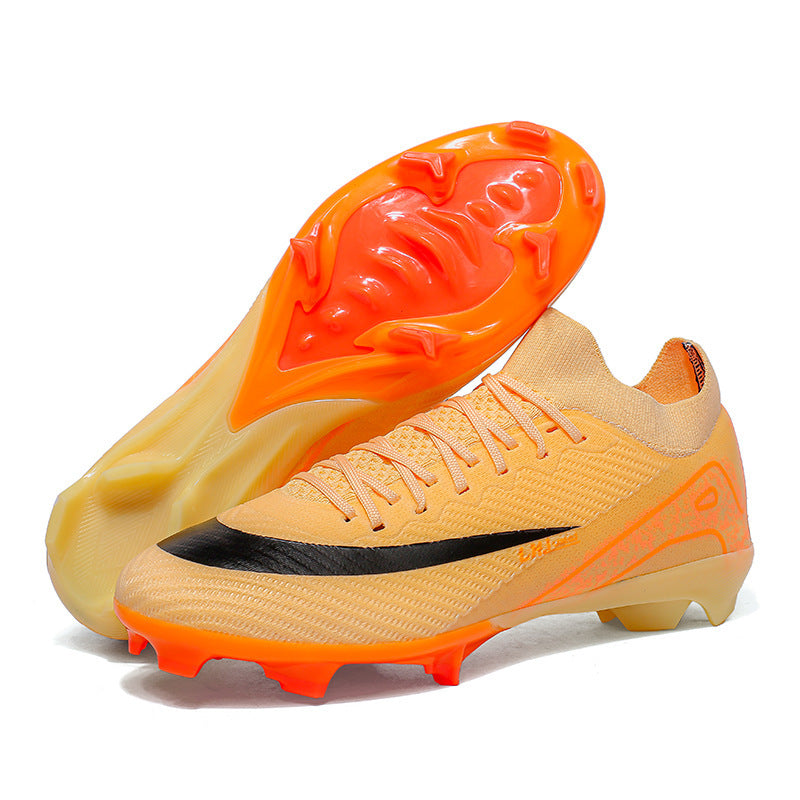 Cross-Border World Cup Football Shoes Men's High-Top Youth Students Women's Tf Broken Nails Ag Long Nails Game Training Sports Shoes