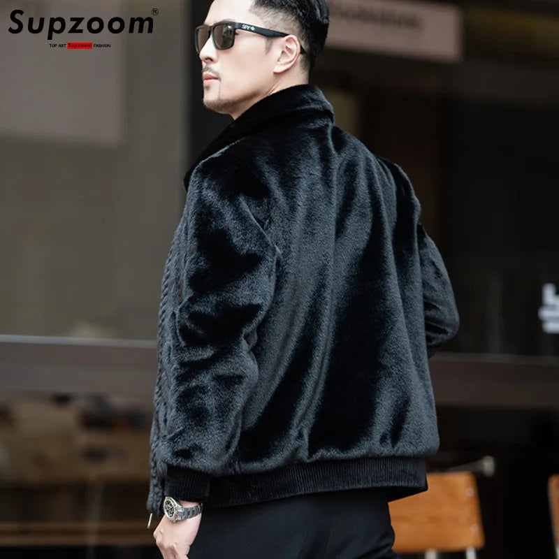 Men's Winter Fur Collar Jacket