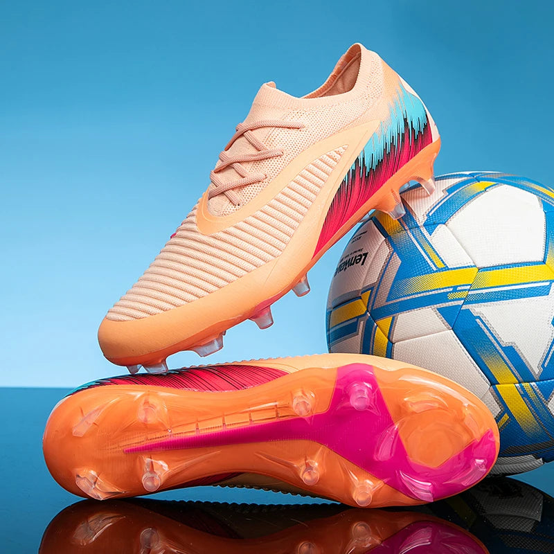 New Men Football Boots Shoes Soccer