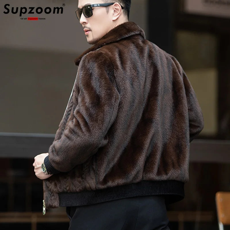Men's Winter Fur Collar Jacket