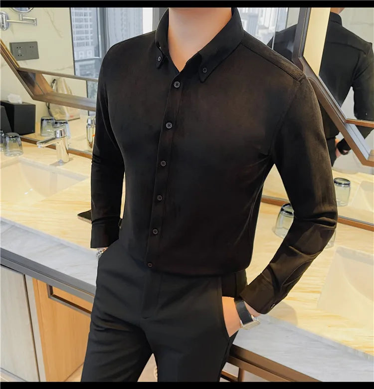 Men's Slim Fit Casual Dress Shirt 2023.