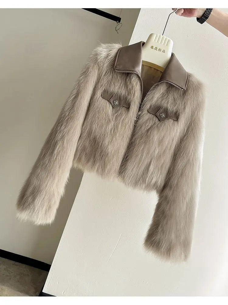 2025 New Autumn Winter Fur Coat