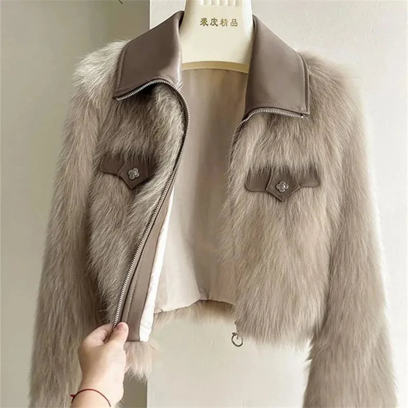 2025 New Autumn Winter Fur Coat