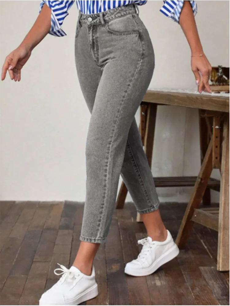 Mirror Atelier Women's Premium Straight-Leg Denim Jeans | High-Waist Fit