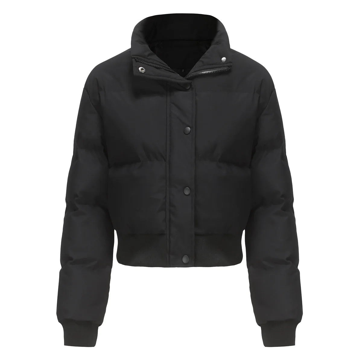 Women's Cozy High-Neck Zip-Up Jacket