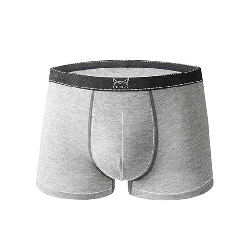 MiiOW 3pcs 40S Modal Men Boxers Underwear