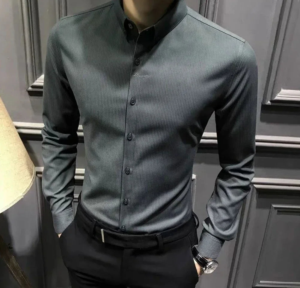 Smart Casual Button-Up Shirt 2025
