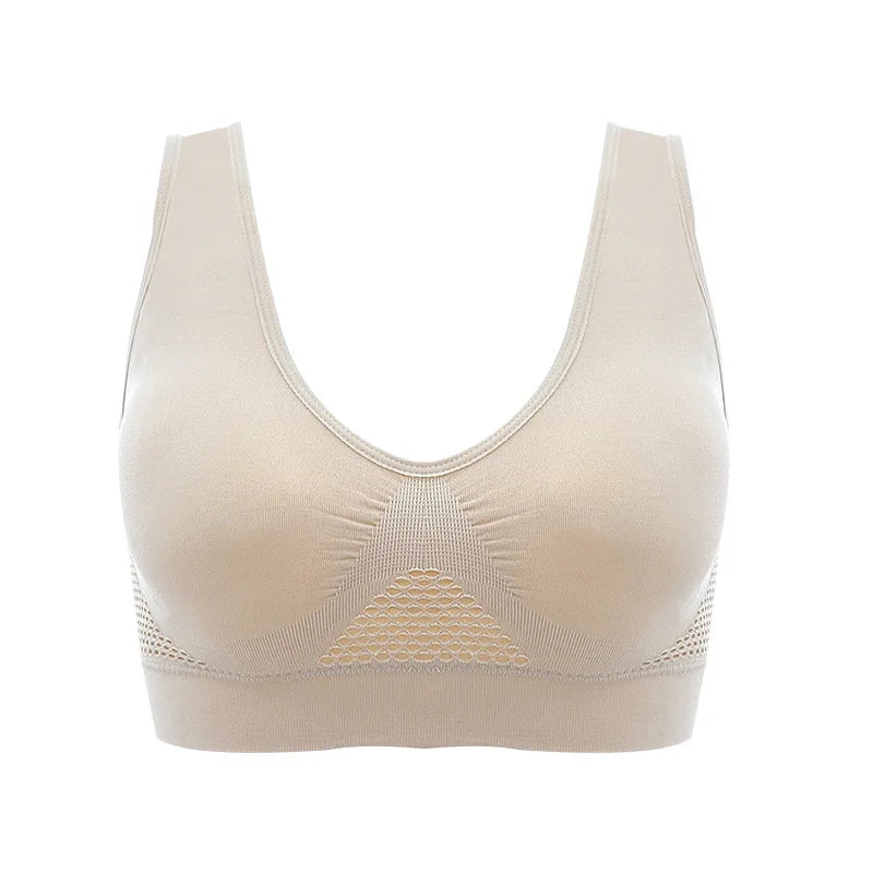 Women's Padded Athletic Sports Bra – High-Impact Running, Training & Gym Top