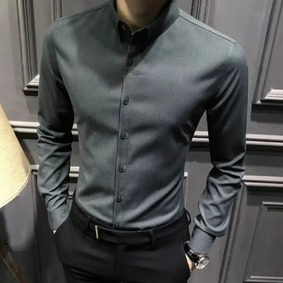 Smart Casual Button-Up Shirt 2025
