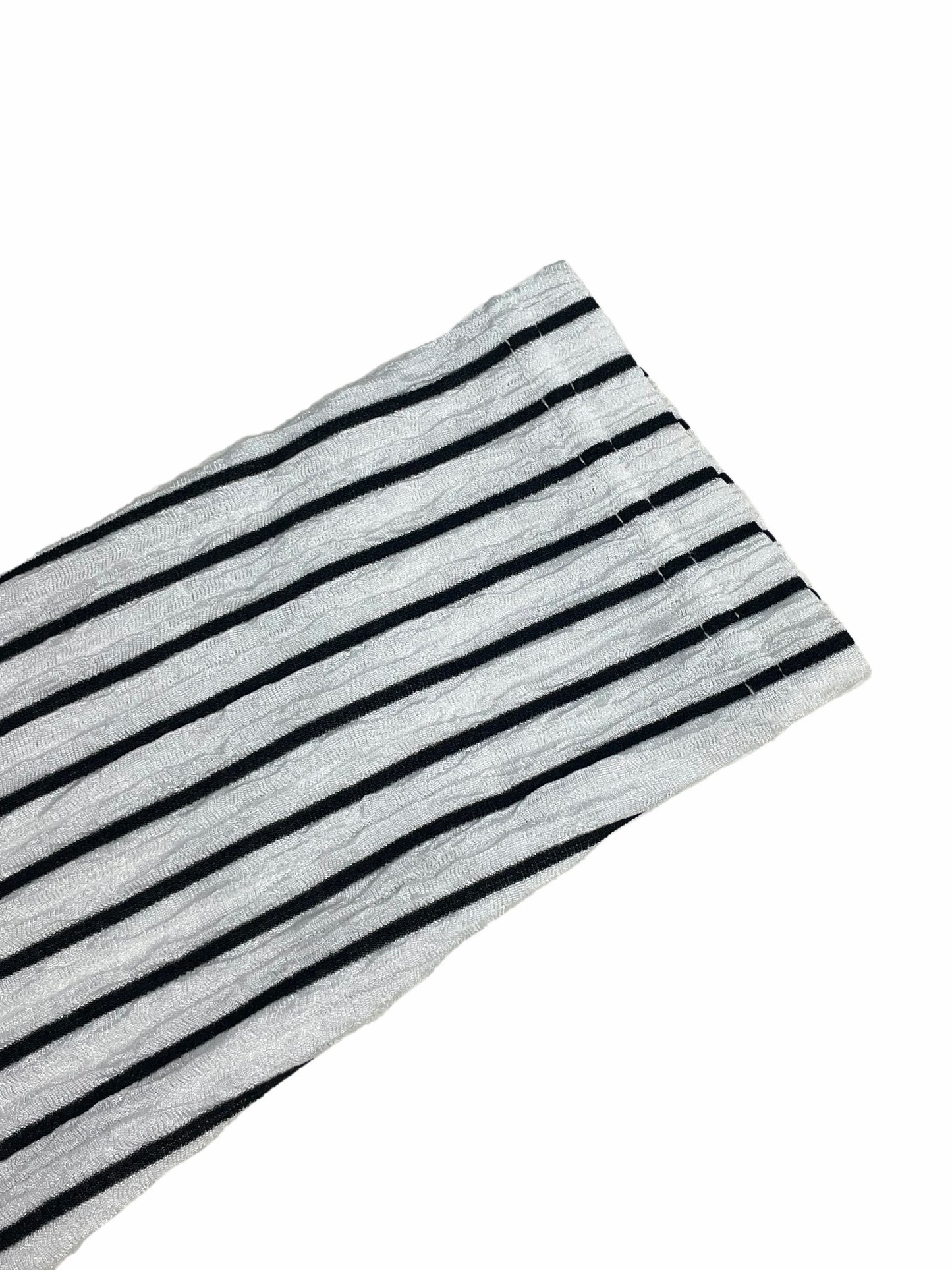 Women's Striped Hollow-Out Mini Dress
