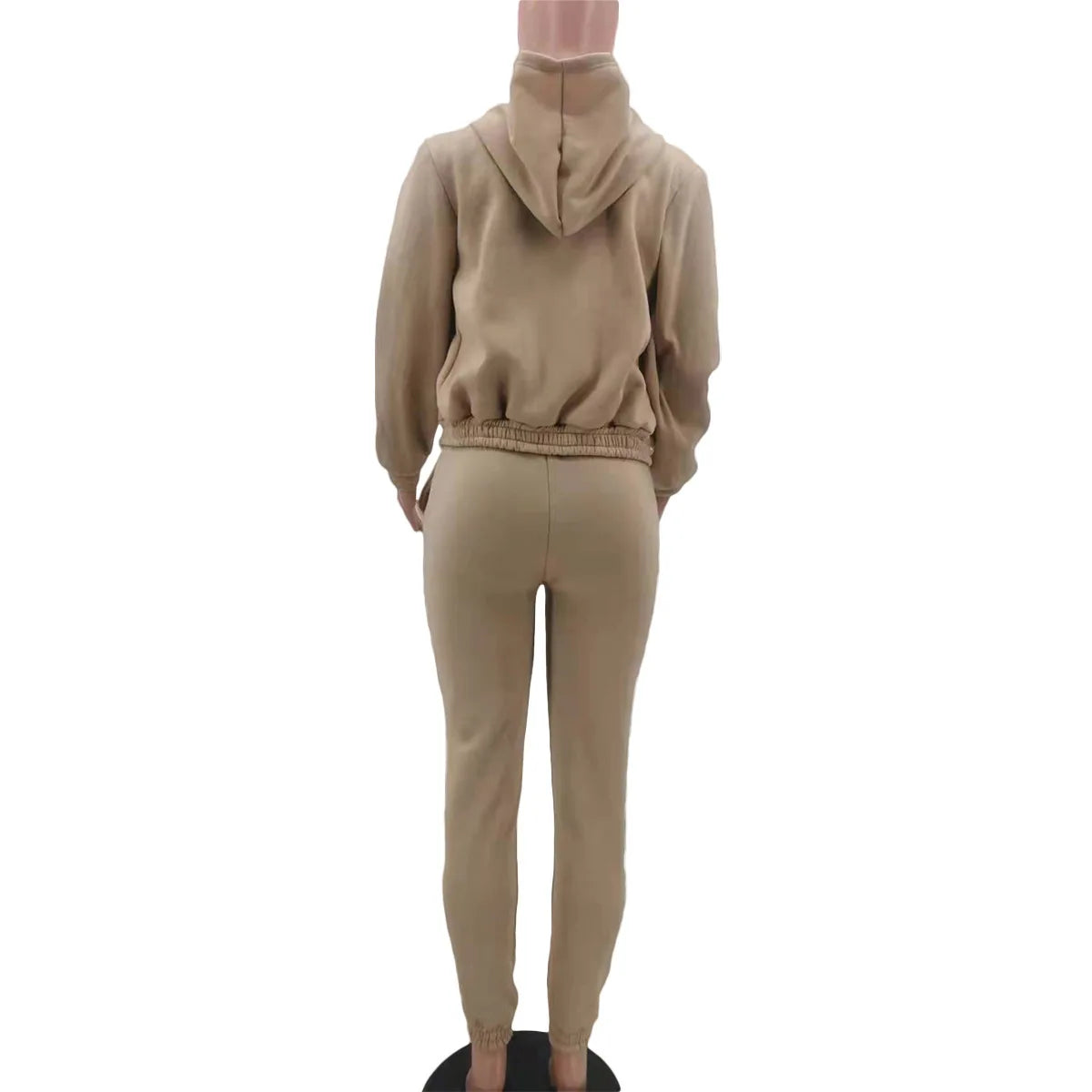 Women’s Premium 3-Piece Fleece-Lined Tracksuit Set – Hoodie, Tank Top & Sweatpants
