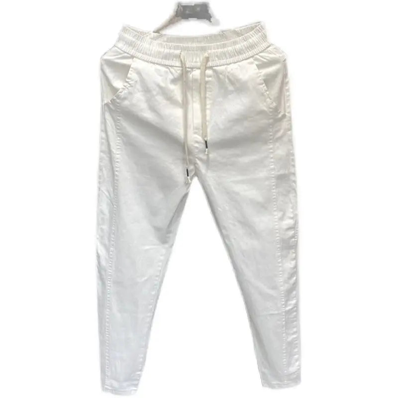 Men's Summer Harem Trousers – Lightweight Relaxed Fit Street Style Pants
