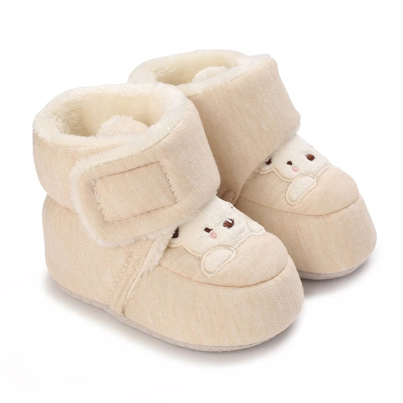 Soft Cartoon Cotton Toddler shoes First Walker Shoes for Newborns