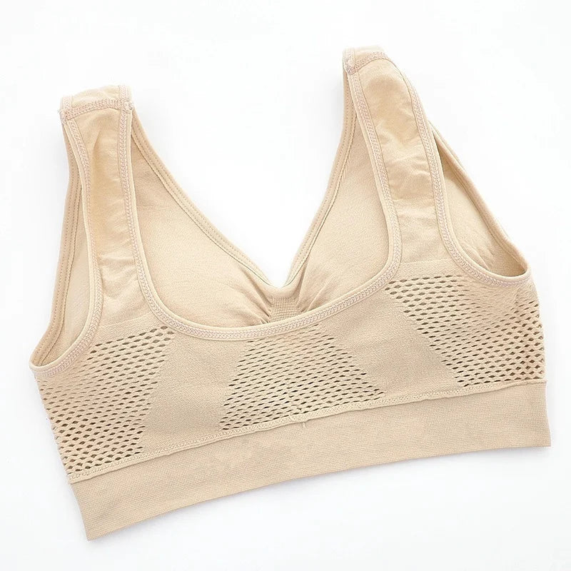 Women's Padded Athletic Sports Bra – High-Impact Running, Training & Gym Top