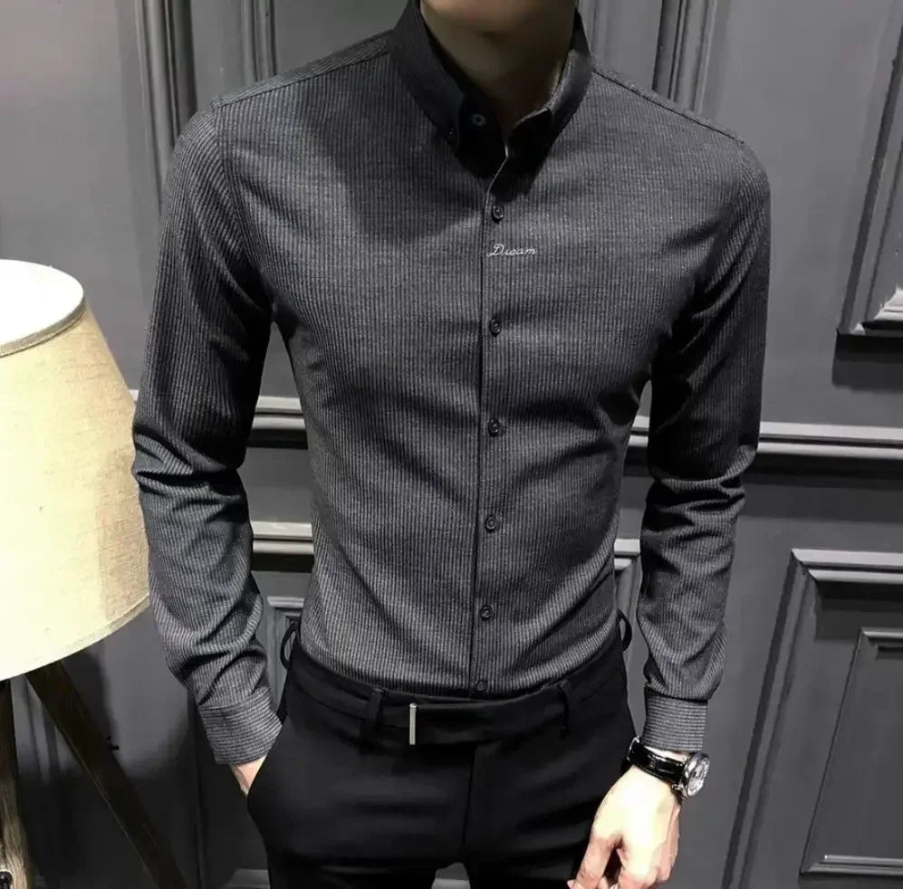 Smart Casual Button-Up Shirt 2025