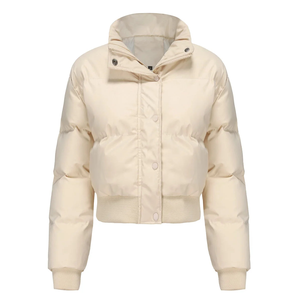 Women's Cozy High-Neck Zip-Up Jacket