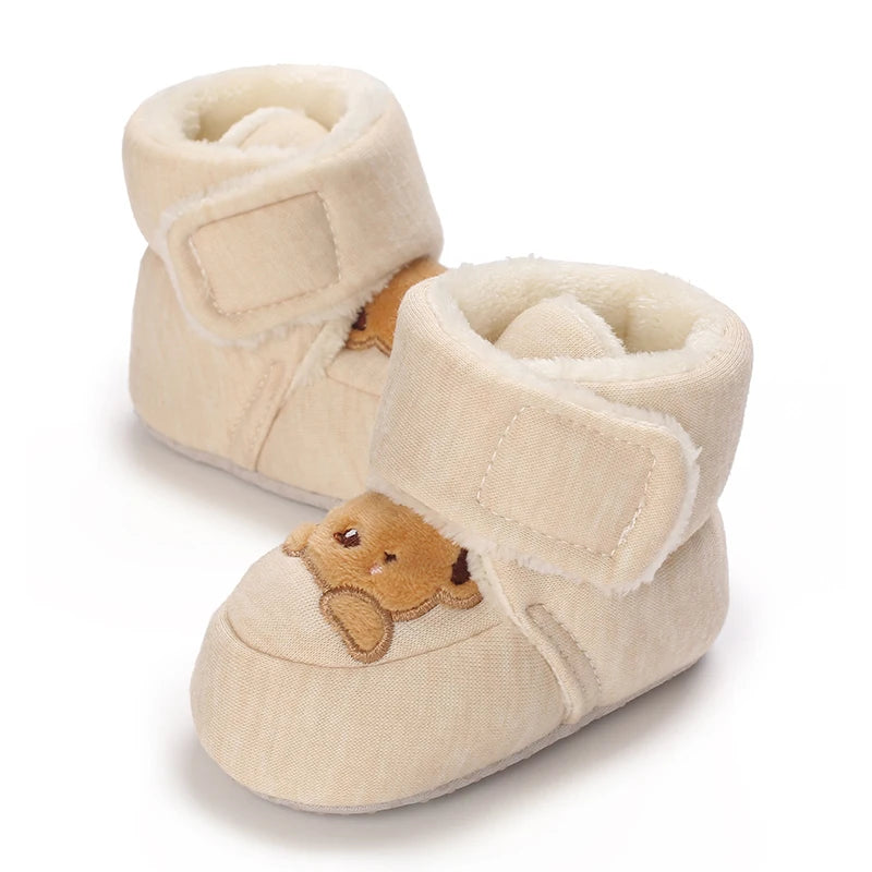 Soft Cartoon Cotton Toddler shoes First Walker Shoes for Newborns