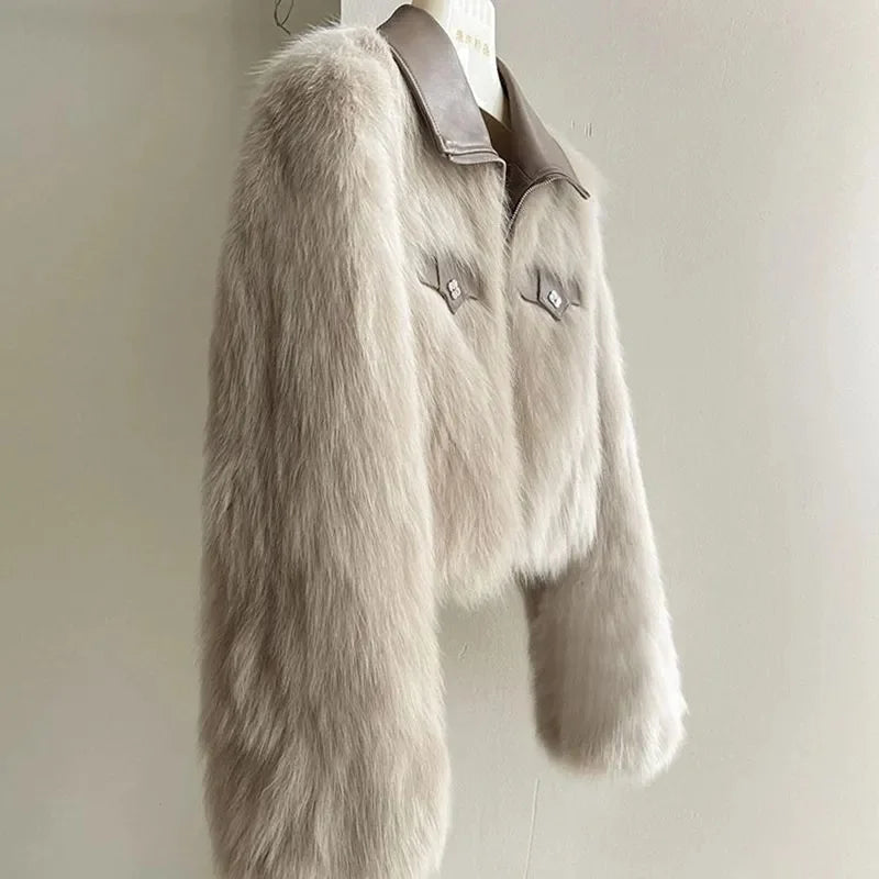 2025 New Autumn Winter Fur Coat