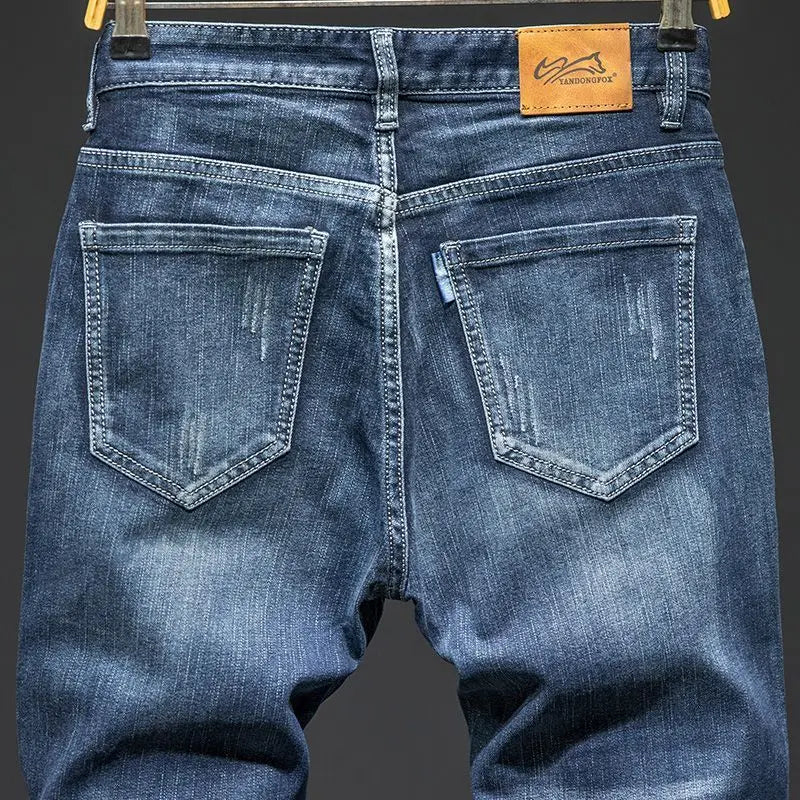 Harlan Denim Trousers Men Boot-cut Jeans