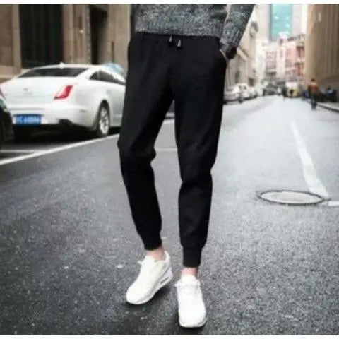 Men's Casual Slim Denim Pencil Spring Autumn Skinny Ripped Classic Jeans Cowboy Pants for Men