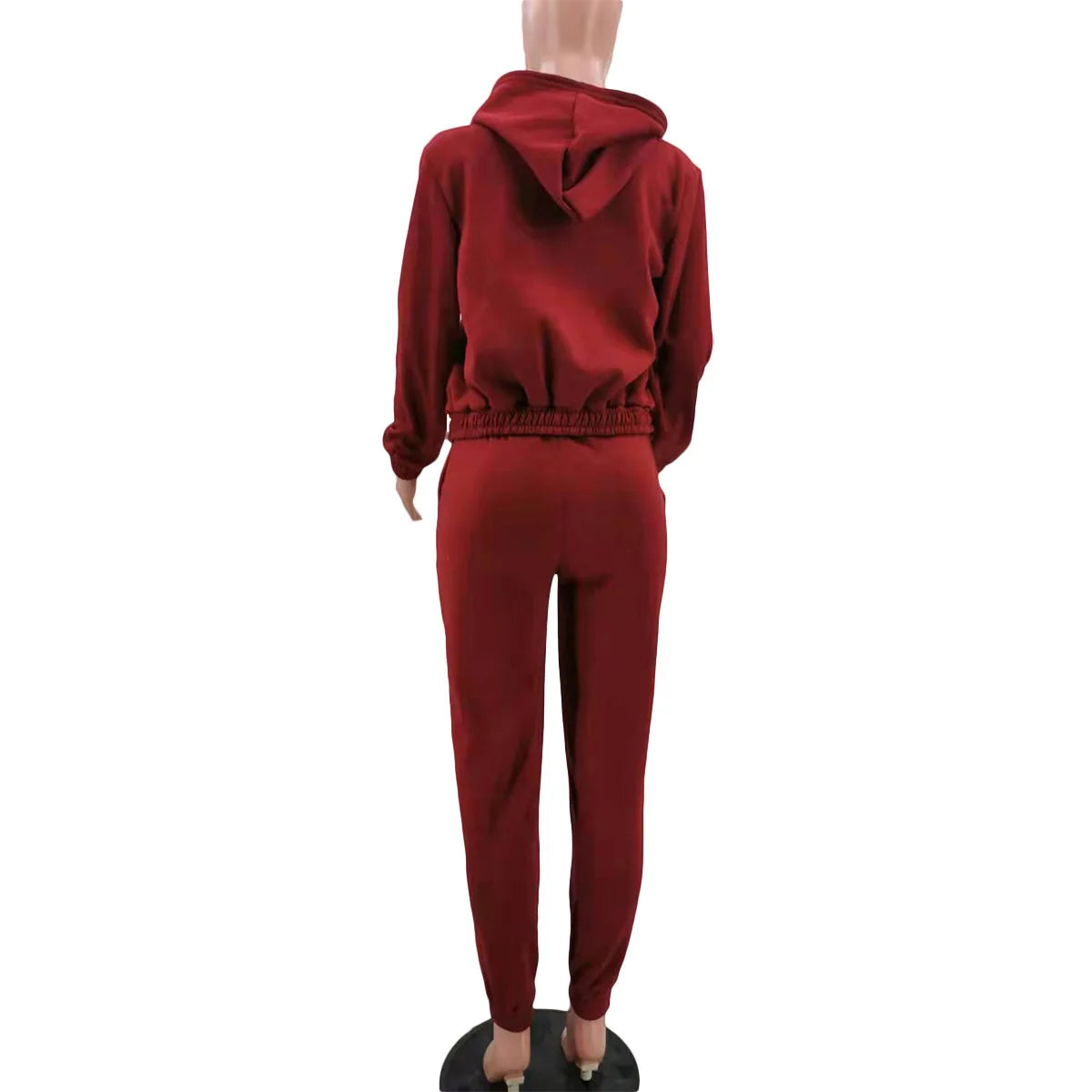 Women’s Premium 3-Piece Fleece-Lined Tracksuit Set – Hoodie, Tank Top & Sweatpants