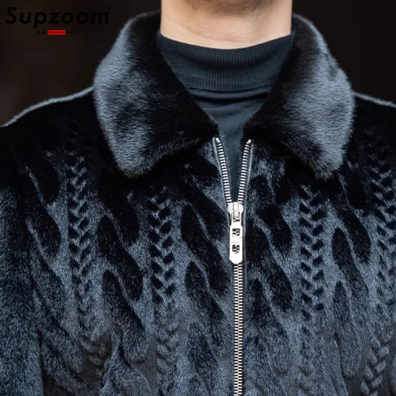 Men's Winter Fur Collar Jacket