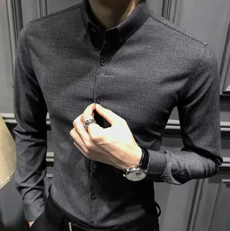 Smart Casual Button-Up Shirt 2025