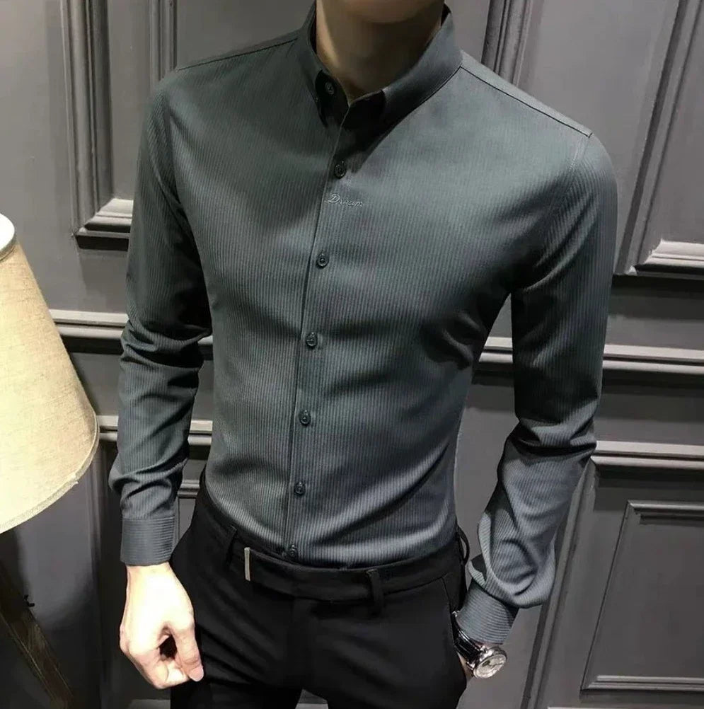 Smart Casual Button-Up Shirt 2025