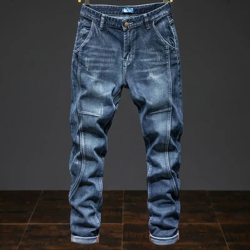 Harlan Denim Trousers Men Boot-cut Jeans