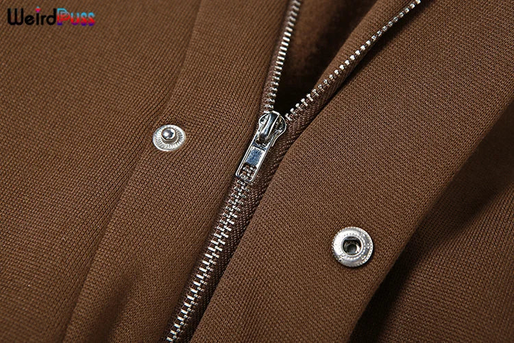 Weird Puss Patchwork Long Sleeve Jacket