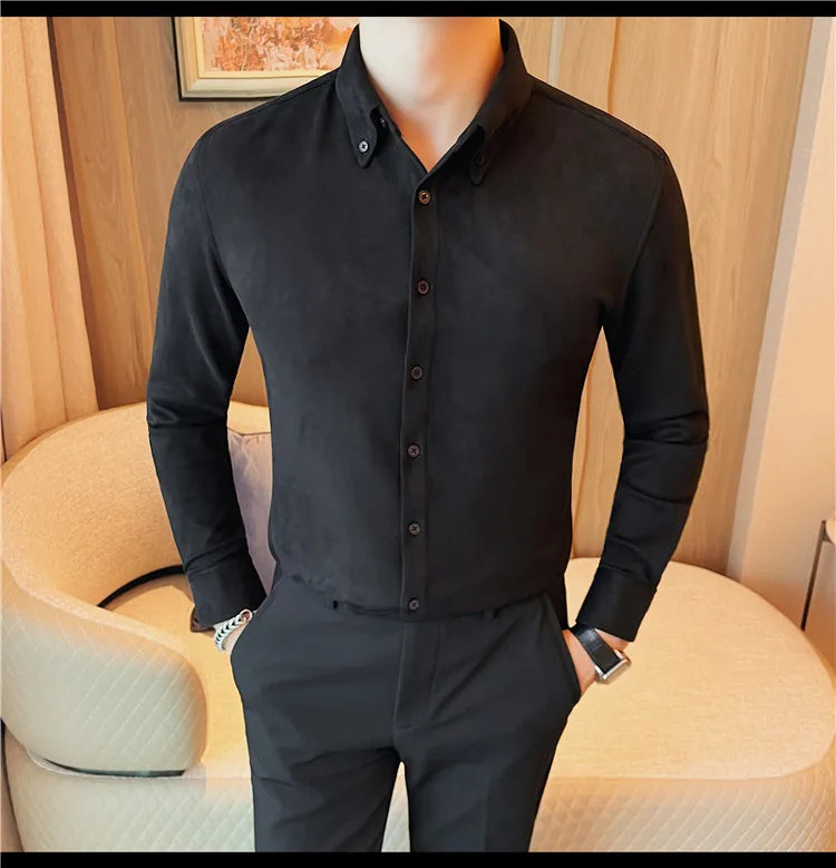 Men's Slim Fit Casual Dress Shirt 2023.
