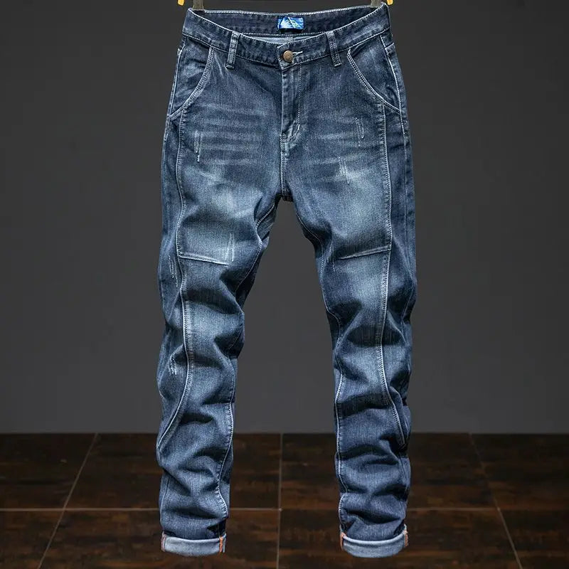 Harlan Denim Trousers Men Boot-cut Jeans