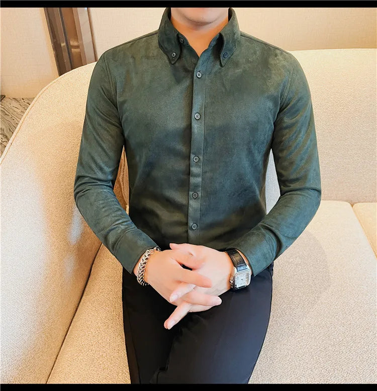 Men's Slim Fit Casual Dress Shirt 2023.