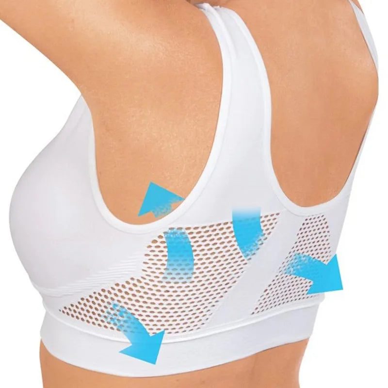 Women's Padded Athletic Sports Bra – High-Impact Running, Training & Gym Top