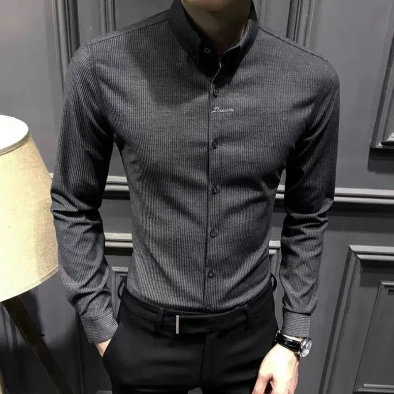 Smart Casual Button-Up Shirt 2025